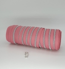 Endlos Reissverschuss Metallic 6mm rosa/Silber