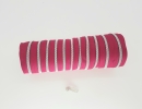 Endlos Reissverschuss Metallic 4mm pink/Silber