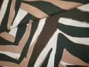Viskose Animal-Safari-Zebra Print