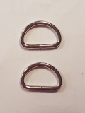 D-Ring 30mm Silber