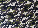 Baumwollejersey Camouflage