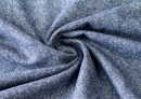 Tweed Massimo - Salz & Pfeffer - dunkelblau/weiß