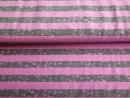 Spotstripes rosa-grau gestreift