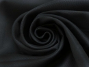 100% Baumwoll Köper Uni Farbe schwarz