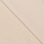 Preview: Breit Cord Stoff Uni creme -OEKO-TEX