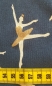 Preview: Ballerina dunkelblau-beige /Glitzer