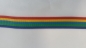Preview: Streifenband, Zierband 25mm regenbogen