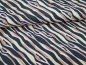 Preview: Zebra Jersey schwarz braun lila