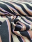 Preview: Zebra Jersey schwarz braun lila