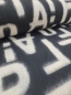 Preview: Wolle/Polyester Stoff- Alphabet schwarz/weiss