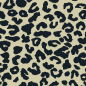 Preview: Knit pl/ea yoga sports leopard beige/schwarz