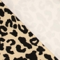 Preview: Knit pl/ea yoga sports leopard beige/schwarz