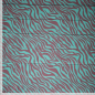Preview: Woven pl quilted waterproof Moos zebra blue
