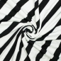 Preview: Knit co/ea french terry stripe black/white
