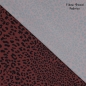 Preview: Fibre Mood woven ny/ea rip stop waterproof red leopard