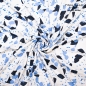 Preview: Fibre Mood  Viskose Crepe – Print Moment – hellblau