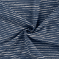 Preview: Baumwolljersey Jersey Stripe Jeans