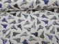 Preview: Baumwollstoff beschichtet Chucks black&blue