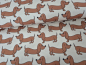 Preview: TASCHEN & RUCKSACKSTOFF Dackel hell 100% Polyester