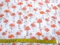 Preview: Musselin Stoff Flamingo Double Gauze