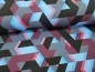 Preview: Swafing - French Terry geometric camouflage