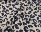 Preview: Viskose Leopard beige