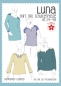 Preview: Luna, Damen-Passenshirt, Papierschnitt Farbenmix