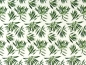 Preview: Baumwoll Voile Green Leaves, weiss