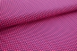 Preview: Baumwolljersey /Punkte blau pink