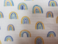 Preview: Waffel Jersey – Regenbogen