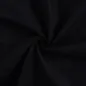 Preview: Leinen Uni  schwarz
