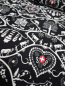 Preview: Scherenschnitt Jersey  schwarz