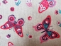 Preview: Canvas Baumwolle Beautiful Butterfly (Schmetterlinge)