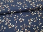 Preview: Viskose crepe flower navy