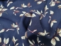 Preview: Viskose crepe flower navy