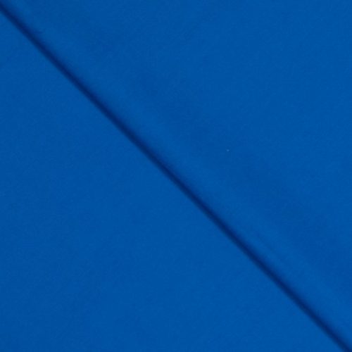 Baumwoll- Poplin uni royalblau