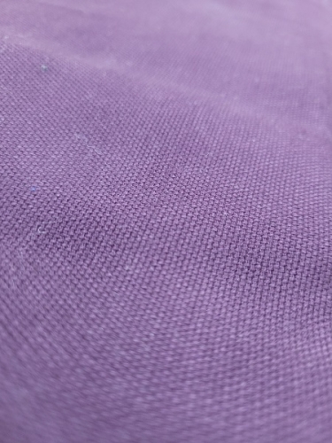 100% Canvas uni Farbe plum