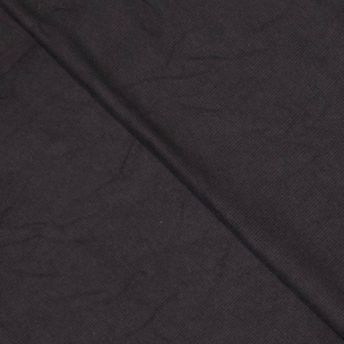 Viscose Rib-Jersey schwarz