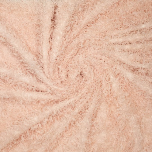 Federn Flauschstoff rosa
