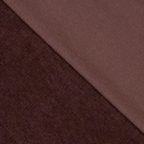 Breit Cord Stoff Uni burgund -OEKO-TEX