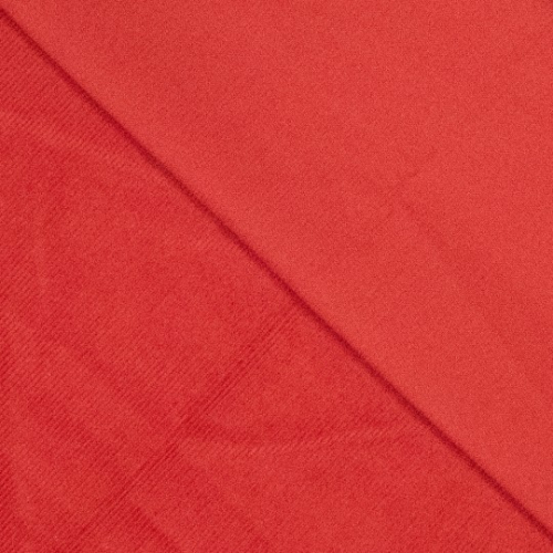 Fibre Mood woven co rib- Feincord tomate