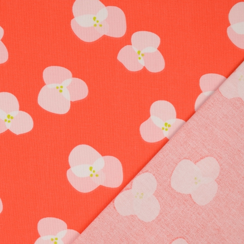 Tillisy -  Canvas Blüten in coral