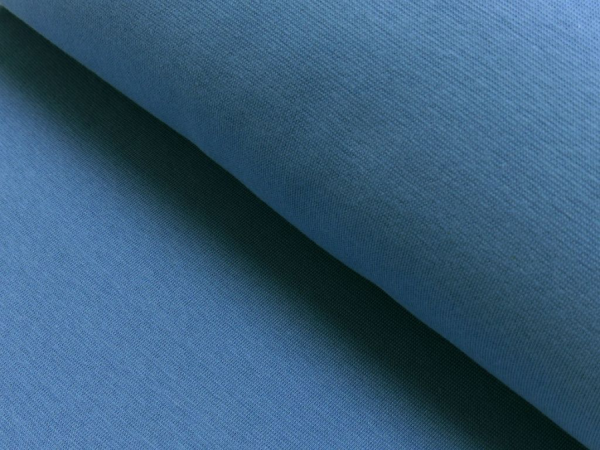 Bündchenglatt-jeansblau