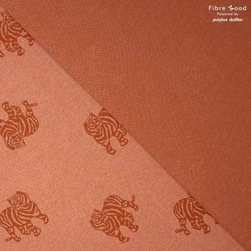 Fibre Mood Jacquard Baumwolle Tiger Brown