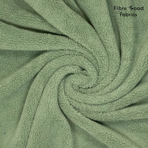 Fibre Mood knit polyester sheepskin green