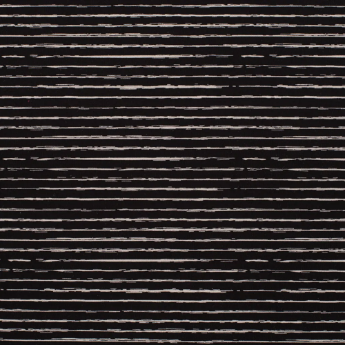 Baumwolljersey Jersey Stripe Black White