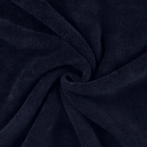 Bambus-Frottee - uni Navy