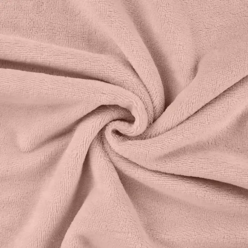 Bambus-Frottee - uni 	Dusty Rose