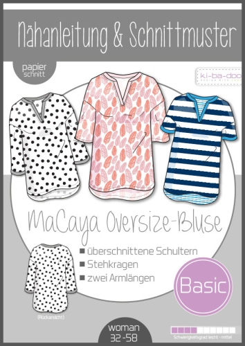 Oversize Bluse MaCaya Damen