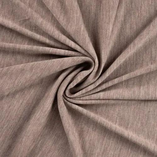 Merino Wool Jersey sand meliert